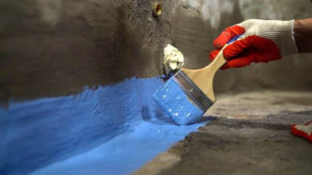 Professional waterproofing crew in Roanoke, Roanoke, IL